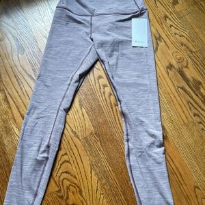 Lululemon Wunder Under HR Purple High-Waisted Leggings